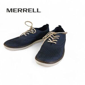 MERRELL Women's Around Town Lace Air blue size 6.5 great condition!